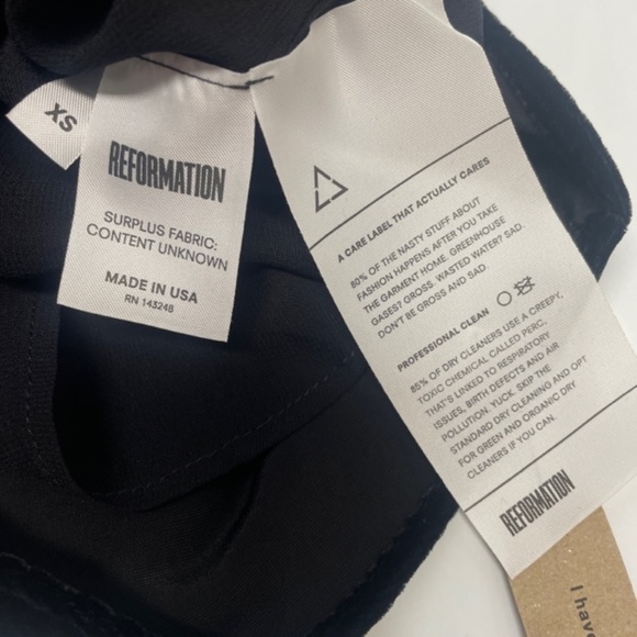 NWT $198 Reformation Velvet Marlee Mini Dress - Picture 8 of 10